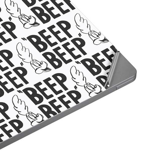 Looney Tunes Road Runner Beep Grid Laptop Skins