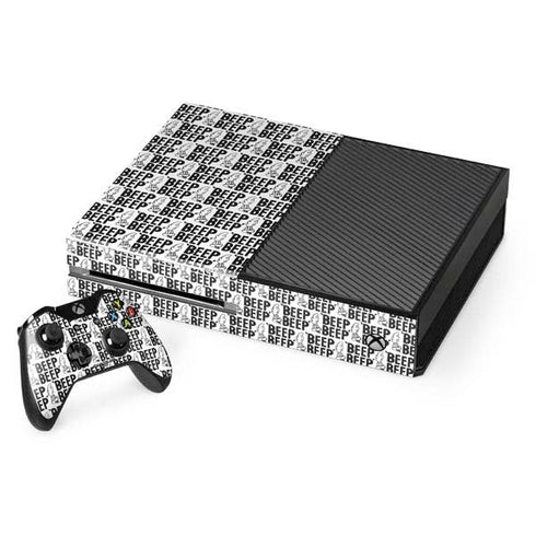 Looney Tunes Road Runner Beep Grid Xbox One Console and Controller Bundle Skin