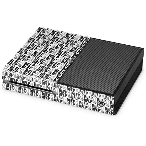 Looney Tunes Road Runner Beep Grid Xbox One Console Skin