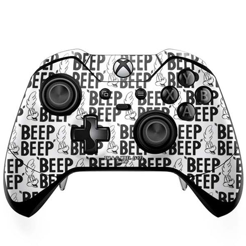 Looney Tunes Road Runner Beep Grid Xbox One Elite Controller Skin