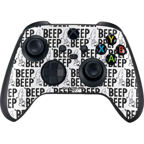 Looney Tunes Road Runner Beep Grid XBox Series X Digital Edition Bundle Skin