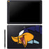 Looney Tunes Road Runner Sliced Galaxy Book 12in Skin