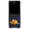 Looney Tunes Road Runner Sliced Galaxy Z Flip6 Clear Case