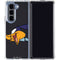 Looney Tunes Road Runner Sliced Galaxy Z Fold5 5G Clear Case