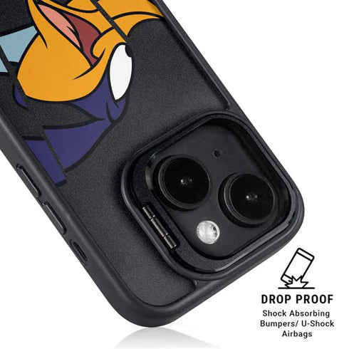 Looney Tunes Road Runner Sliced iPhone 13 Kickstand Case