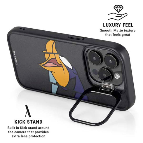 Looney Tunes Road Runner Sliced iPhone 14 Pro Kickstand Case