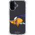 Looney Tunes Road Runner Sliced iPhone 16 Plus Clear Case