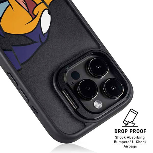 Looney Tunes Road Runner Sliced iPhone 16 Pro Kickstand Case
