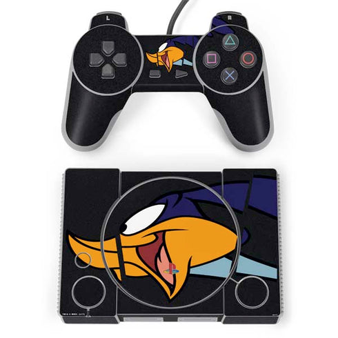 Looney Tunes Road Runner Sliced PlayStation Classic Bundle Skin
