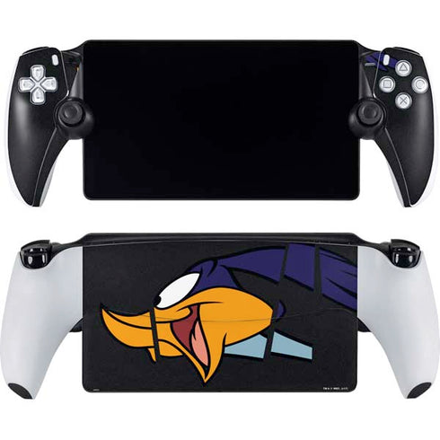 Looney Tunes Road Runner Sliced PlayStation Portal Remote Player Skin