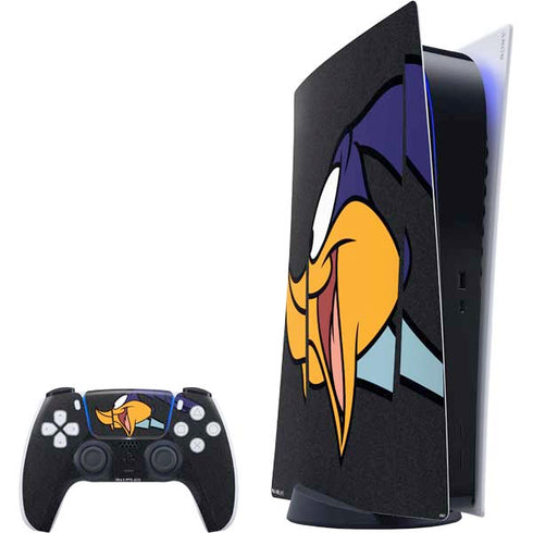 Looney Tunes Road Runner Sliced PlayStation PS5 Skins