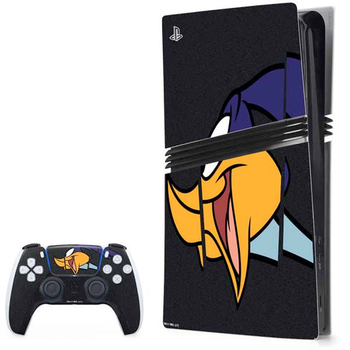 Looney Tunes Road Runner Sliced PS5 Pro Bundle Skin