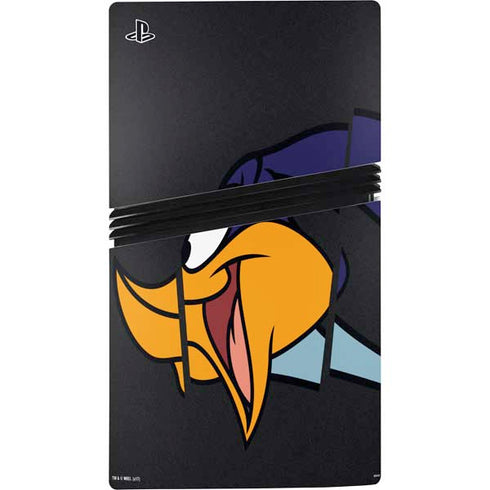 Looney Tunes Road Runner Sliced PS5 Pro Console Skin