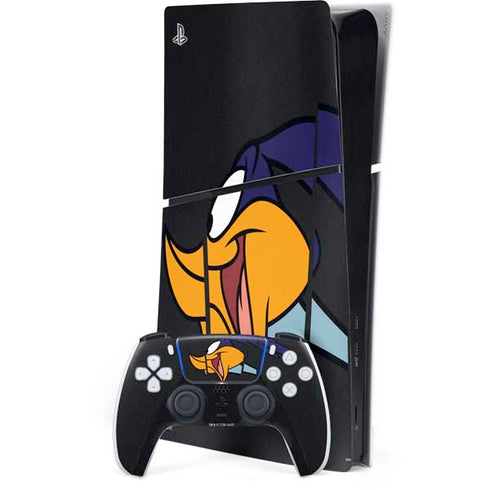Looney Tunes Road Runner Sliced PlayStation PS5 Skins