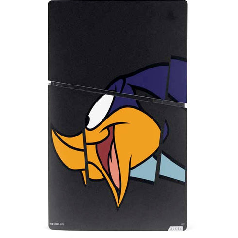 Looney Tunes Road Runner Sliced PS5 Slim Digital Edition Console Skin