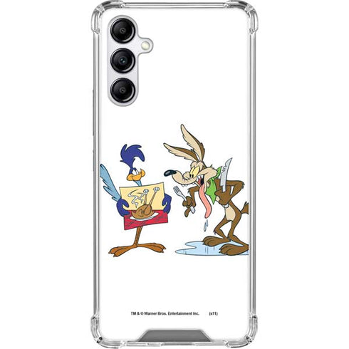 Looney Tunes Road Runner Wile E Coyote Food Gabb Phone 4 Clear Case