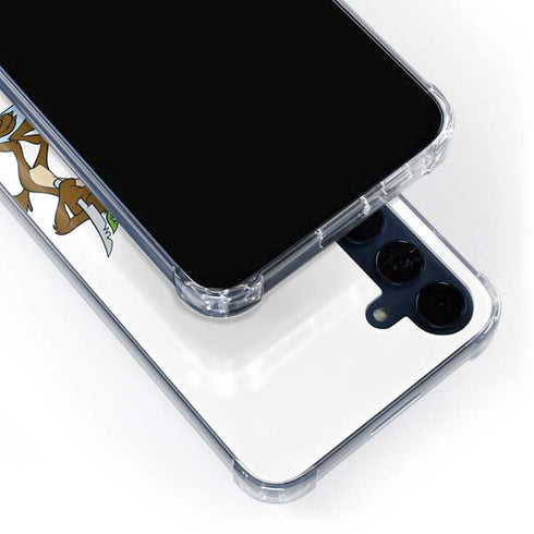 Looney Tunes Road Runner Wile E Coyote Food Galaxy A55 5G Clear Case