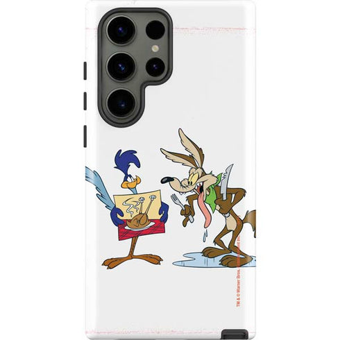 Looney Tunes Road Runner Wile E Coyote Food Galaxy S23 Ultra Pro Case