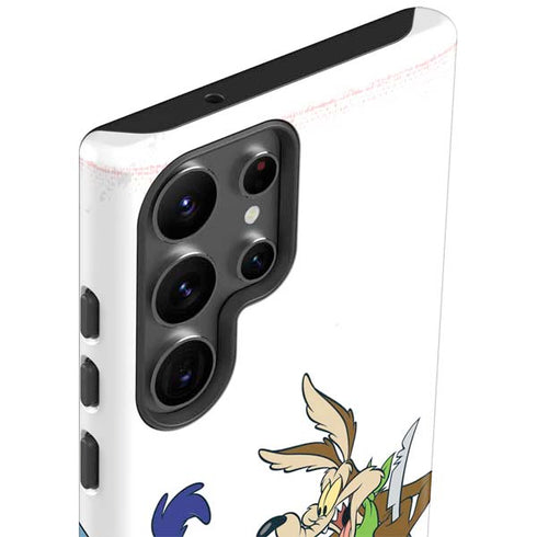 Looney Tunes Road Runner Wile E Coyote Food Galaxy S23 Ultra Pro Case