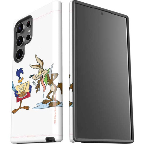 Looney Tunes Road Runner Wile E Coyote Food Galaxy S23 Ultra Pro Case