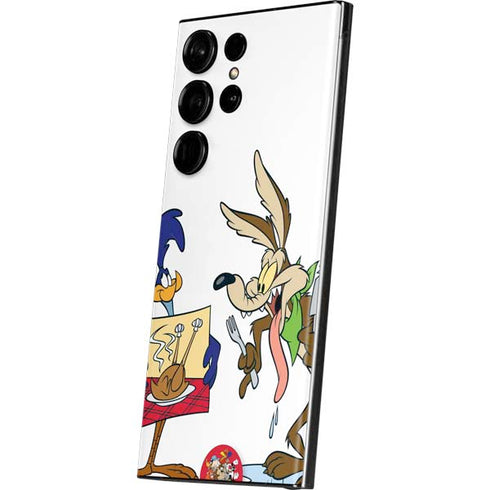 Looney Tunes Road Runner Wile E Coyote Food Galaxy Skins