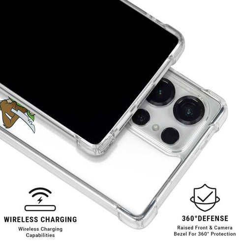 Looney Tunes Road Runner Wile E Coyote Food Galaxy S25 Ultra Clear Case