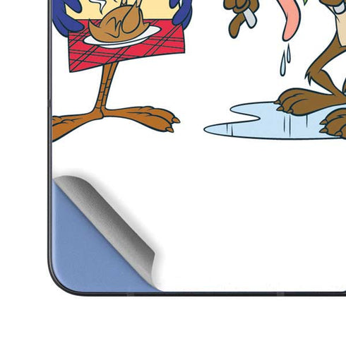 Looney Tunes Road Runner Wile E Coyote Food Galaxy Z Fold5 5G Skin