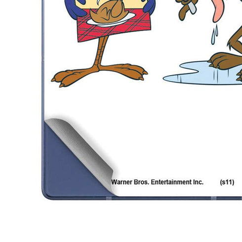 Looney Tunes Road Runner Wile E Coyote Food Galaxy Z Fold6 Skin
