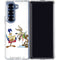 Looney Tunes Road Runner Wile E Coyote Food Galaxy Z Fold7 Clear Case