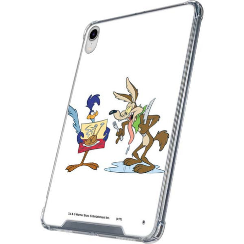 Looney Tunes Road Runner Wile E Coyote Food iPad 11th Gen (2025) Clear Case