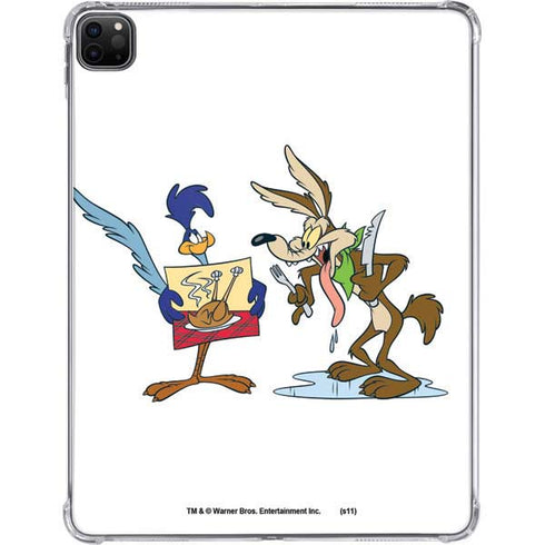 Looney Tunes Road Runner Wile E Coyote Food iPad Pro 11in (2024) Clear Case