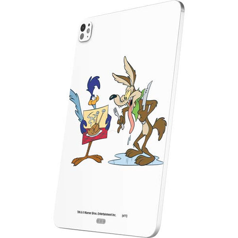 Looney Tunes Road Runner Wile E Coyote Food iPad Pro 13in M4 (2024) Skin