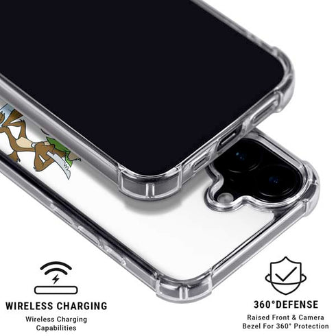 Looney Tunes Road Runner Wile E Coyote Food iPhone 16 Plus MagSafe Case