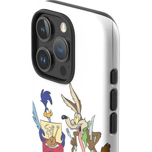 Looney Tunes Road Runner Wile E Coyote Food iPhone 16 Pro Impact Case