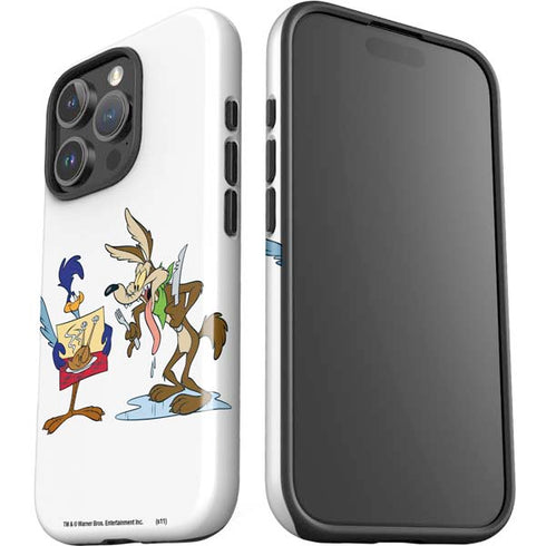 Looney Tunes Road Runner Wile E Coyote Food iPhone 16 Pro Impact Case
