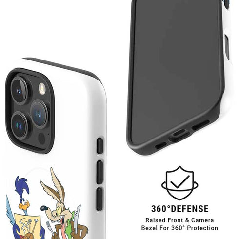 Looney Tunes Road Runner Wile E Coyote Food iPhone 16 Pro Magsafe Impact Case
