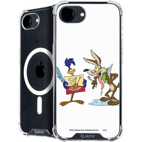Looney Tunes Road Runner Wile E Coyote Food iPhone 16e MagSafe Case