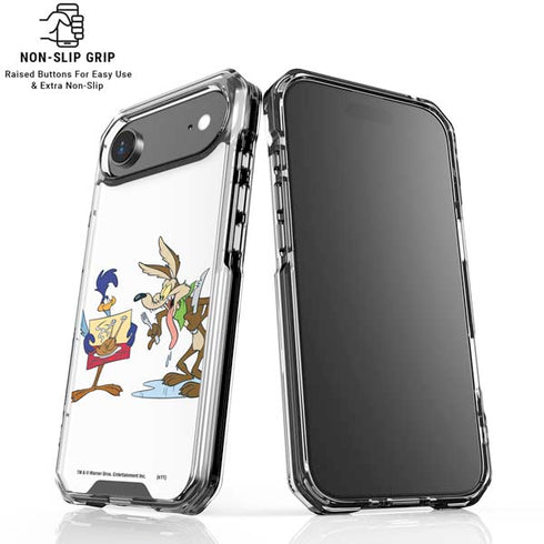 Looney Tunes Road Runner Wile E Coyote Food iPhone 17 Air Clear Case