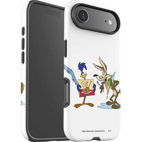 Looney Tunes Road Runner Wile E Coyote Food iPhone 17 Air Impact Case