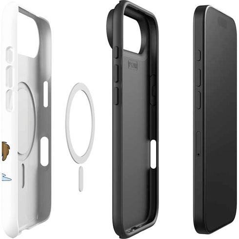 Looney Tunes Road Runner Wile E Coyote Food iPhone 17 Air Magsafe Impact Case