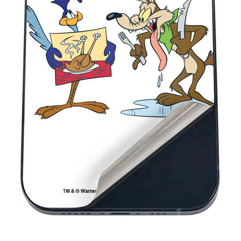 Looney Tunes Road Runner Wile E Coyote Food iPhone 17 Air Skin