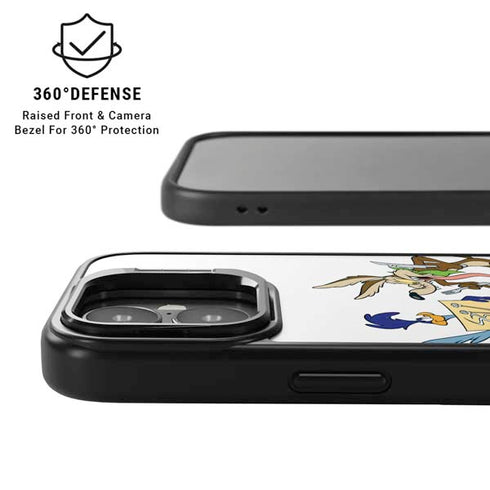 Looney Tunes Road Runner Wile E Coyote Food iPhone 17 Kickstand Case