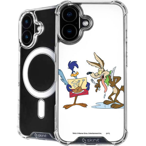 Looney Tunes Road Runner Wile E Coyote Food iPhone 17 MagSafe Case