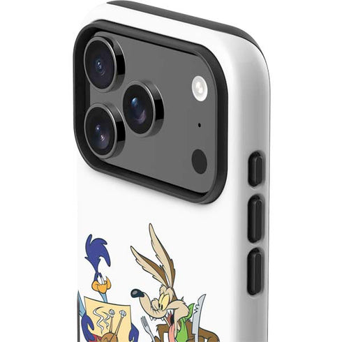 Looney Tunes Road Runner Wile E Coyote Food iPhone 17 Pro Impact Case
