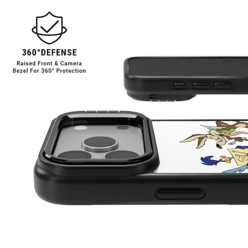 Looney Tunes Road Runner Wile E Coyote Food iPhone 17 Pro Kickstand Case