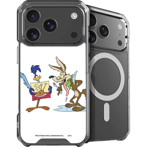 Looney Tunes Road Runner Wile E Coyote Food iPhone 17 Pro Max MagSafe Case