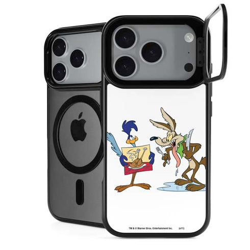Looney Tunes Road Runner Wile E Coyote Food iPhone 18 Pro Kickstand Case