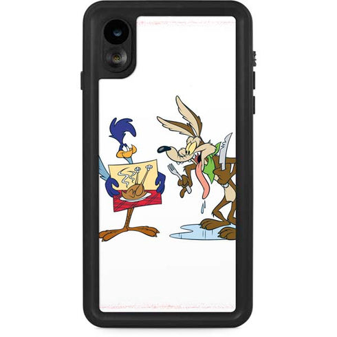 Looney Tunes Road Runner Wile E Coyote Food iPhone Cases