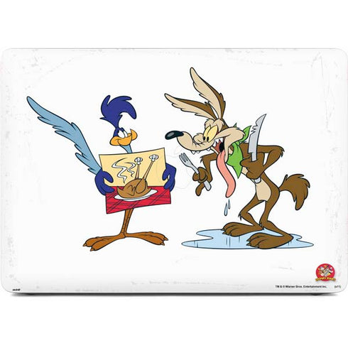 Looney Tunes Road Runner Wile E Coyote Food Apple MacBook Air Skin