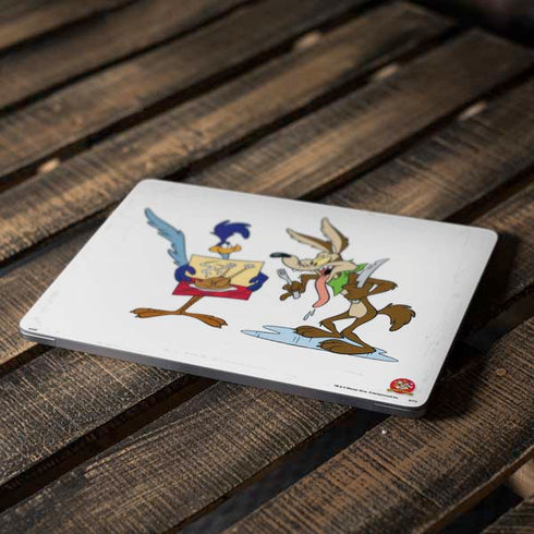 Looney Tunes Road Runner Wile E Coyote Food Apple MacBook Air Skin